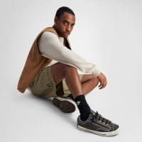 کتونی کانورس آل استار Chuck 70 Sketch Puffed طوسی مردانه و زنانه اورجینال