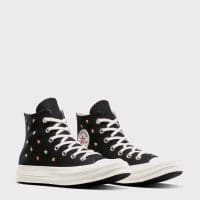 کتونی کانورس آل استار Chuck 70 Strawberries مشکی مردانه و زنانه اورجینال