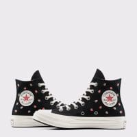 کتونی کانورس آل استار Chuck 70 Strawberries مشکی مردانه و زنانه اورجینال