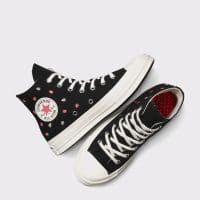 کتونی کانورس آل استار Chuck 70 Strawberries مشکی مردانه و زنانه اورجینال