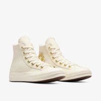 کتونی کانورس آل استار Chuck 70 Taylored Lux کرم مردانه و زنانه اورجینال