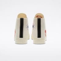 کتونی کانورس آل استار Chuck 70 x Comme Des Garçons Play سفید مردانه و زنانه اورجینال