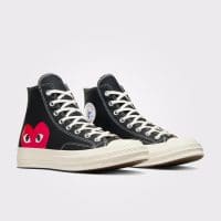کتونی کانورس آل استار Chuck 70 x Comme Des Garçons Play مشکی مردانه و زنانه اورجینال