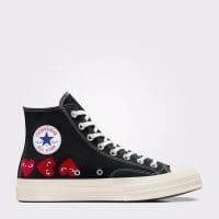 کتونی کانورس آل استار Chuck 70 x Comme Des Garçons Play مشکی مردانه و زنانه اورجینال