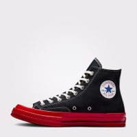 کتونی کانورس آل استار Chuck 70 x Comme Des Garçons Play مشکی مردانه و زنانه اورجینال