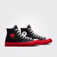 کتونی کانورس آل استار Chuck 70 x Comme Des Garçons Play مشکی مردانه و زنانه اورجینال