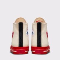 کتونی کانورس آل استار Chuck 70 x Comme Des Garçons Play کرم مردانه و زنانه اورجینال