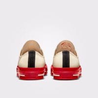 کتونی کانورس آل استار Chuck 70 x Comme Des Garçons Play کرم مردانه و زنانه اورجینال