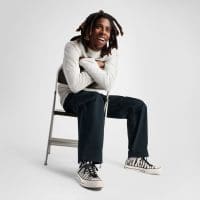 کتونی کانورس آل استار Chuck 70 Zebra Print بژ مردانه و زنانه اورجینال