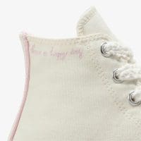 کتونی کانورس آل استار Chuck Taylor All Star Crochet Laces کرم زنانه اورجینال