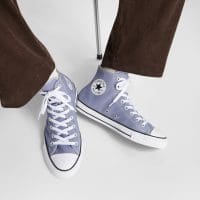 کتونی کانورس آل استار Chuck Taylor All Star بنفش مردانه و زنانه اورجینال