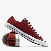کتونی کانورس آل استار Chuck Taylor All Star زرشکی مردانه و زنانه اورجینال