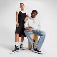 کتونی کانورس آل استار Chuck Taylor All Star مشکی مردانه و زنانه اورجینال