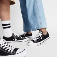 کتونی کانورس آل استار Chuck Taylor All Star مشکی مردانه و زنانه اورجینال