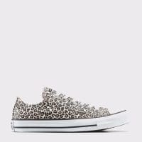 کتونی کانورس آل استار Chuck Taylor All Star Leopard مشکی مردانه و زنانه اورجینال