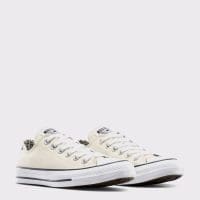 کتونی کانورس آل استار Chuck Taylor All Star Leopard کرم مردانه و زنانه اورجینال