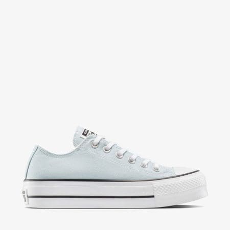 کتونی کانورس آل استار Chuck Taylor All Star Lift آبی لژدار زنانه اورجینال