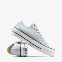 کتونی کانورس آل استار Chuck Taylor All Star Lift آبی لژدار زنانه اورجینال