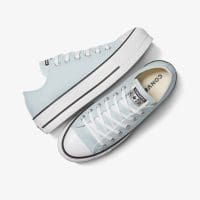 کتونی کانورس آل استار Chuck Taylor All Star Lift آبی لژدار زنانه اورجینال