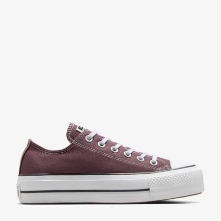 کتونی کانورس آل استار Chuck Taylor All Star Lift بنفش لژدار زنانه اورجینال