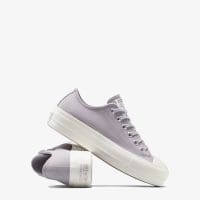 کتونی کانورس آل استار Chuck Taylor All Star Lift بنفش لژدار زنانه اورجینال