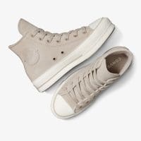 کتونی کانورس آل استار Chuck Taylor All Star Lift بژ زنانه اورجینال