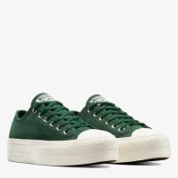 کتونی کانورس آل استار Chuck Taylor All Star Lift سبز لژدار زنانه اورجینال