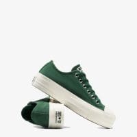 کتونی کانورس آل استار Chuck Taylor All Star Lift سبز لژدار زنانه اورجینال