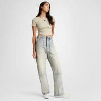 کتونی کانورس آل استار Chuck Taylor All Star Lift سفید لژدار زنانه اورجینال