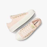 کتونی کانورس آل استار Chuck Taylor All Star Lift صورتی زنانه لژدار اورجینال