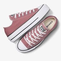 کتونی کانورس آل استار Chuck Taylor All Star Lift صورتی زنانه لژدار اورجینال