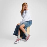 کتونی کانورس آل استار Chuck Taylor All Star Lift صورتی زنانه لژدار اورجینال