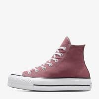 کتونی کانورس آل استار Chuck Taylor All Star Lift صورتی لژدار زنانه اورجینال