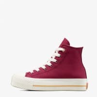 کتونی کانورس آل استار Chuck Taylor All Star Lift صورتی لژدار زنانه اورجینال