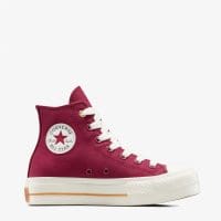 کتونی کانورس آل استار Chuck Taylor All Star Lift صورتی لژدار زنانه اورجینال