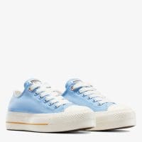 کتونی کانورس آل استار Chuck Taylor All Star Lift لژدار آبی زنانه اورجینال