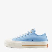 کتونی کانورس آل استار Chuck Taylor All Star Lift لژدار آبی زنانه اورجینال