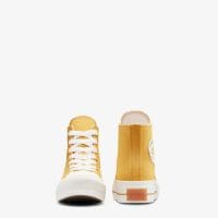 کتونی کانورس آل استار Chuck Taylor All Star Lift لژدار زرد زنانه اورجینال