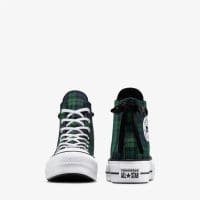 کتونی کانورس آل استار Chuck Taylor All Star Lift لژدار سرمه‌ای زنانه اورجینال