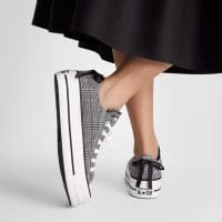 کتونی کانورس آل استار Chuck Taylor All Star Lift مشکی زنانه اورجینال