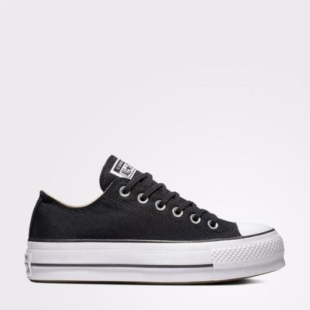 کتونی کانورس آل استار Chuck Taylor All Star Lift مشکی لژدار مردانه و زنانه اورجینال