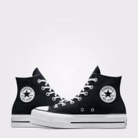 کتونی کانورس آل استار Chuck Taylor All Star Lift مشکی لژدار مردانه و زنانه اورجینال