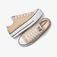 کتونی کانورس آل استار Chuck Taylor All Star Lift نارنجی لژدار زنانه اورجینال