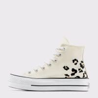 کتونی کانورس آل استار Chuck Taylor All Star Lift کرم زنانه اورجینال