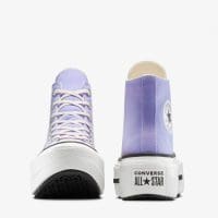 کتونی کانورس آل استار Chuck Taylor All Star Lift Double Stack بنفش مردانه و زنانه اورجینال