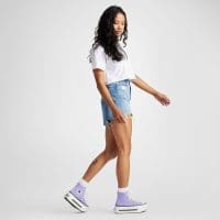 کتونی کانورس آل استار Chuck Taylor All Star Lift Double Stack بنفش مردانه و زنانه اورجینال