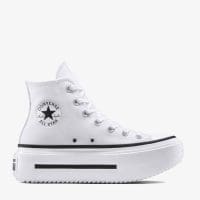 کتونی کانورس آل استار Chuck Taylor All Star Lift Double Stack سفید مردانه و زنانه اورجینال