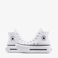 کتونی کانورس آل استار Chuck Taylor All Star Lift Double Stack سفید مردانه و زنانه اورجینال