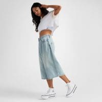 کتونی کانورس آل استار Chuck Taylor All Star Lift Double Stack سفید مردانه و زنانه اورجینال