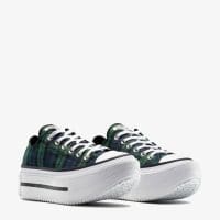 کتونی کانورس آل استار Chuck Taylor All Star Lift Double Stack لژدار سورمه‌ای مردانه و زنانه اورجینال